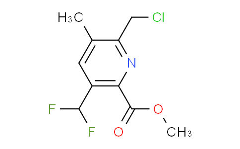 AM33231 | 1361855-94-8 | Methyl 2-(chloromethyl)-5-(difluoromethyl)-3-methylpyridine-6-carboxylate