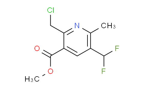 AM33235 | 1361501-18-9 | Methyl 2-(chloromethyl)-5-(difluoromethyl)-6-methylpyridine-3-carboxylate