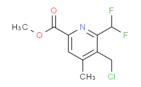 AM33243 | 1361869-64-8 | Methyl 3-(chloromethyl)-2-(difluoromethyl)-4-methylpyridine-6-carboxylate