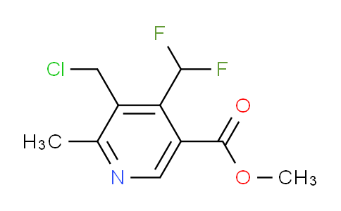 Methyl 3-(chloromethyl)-4-(difluoromethyl)-2-methylpyridine-5-carboxylate