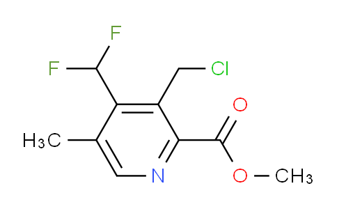 AM33250 | 1361771-83-6 | Methyl 3-(chloromethyl)-4-(difluoromethyl)-5-methylpyridine-2-carboxylate
