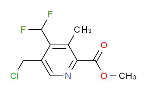 Methyl 5-(chloromethyl)-4-(difluoromethyl)-3-methylpyridine-2-carboxylate