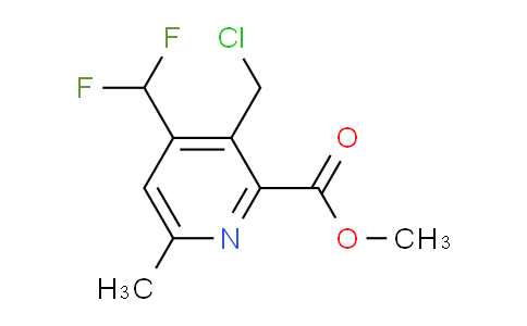 AM33252 | 1361885-42-8 | Methyl 3-(chloromethyl)-4-(difluoromethyl)-6-methylpyridine-2-carboxylate