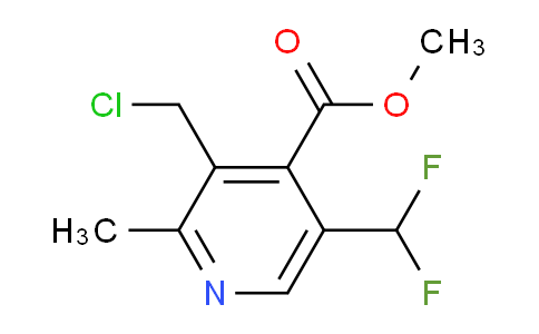 AM33254 | 1361869-68-2 | Methyl 3-(chloromethyl)-5-(difluoromethyl)-2-methylpyridine-4-carboxylate
