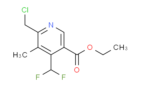 AM33274 | 1361885-64-4 | Ethyl 2-(chloromethyl)-4-(difluoromethyl)-3-methylpyridine-5-carboxylate