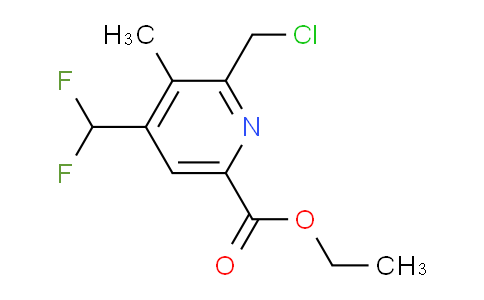 AM33275 | 1361772-02-2 | Ethyl 2-(chloromethyl)-4-(difluoromethyl)-3-methylpyridine-6-carboxylate