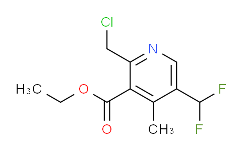 AM33282 | 1361830-17-2 | Ethyl 2-(chloromethyl)-5-(difluoromethyl)-4-methylpyridine-3-carboxylate