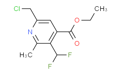 AM33284 | 1361700-70-0 | Ethyl 6-(chloromethyl)-3-(difluoromethyl)-2-methylpyridine-4-carboxylate