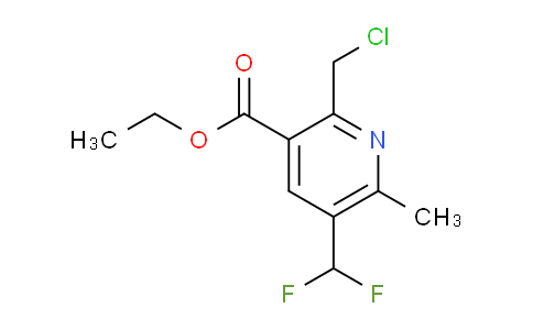 AM33285 | 1361728-91-7 | Ethyl 2-(chloromethyl)-5-(difluoromethyl)-6-methylpyridine-3-carboxylate