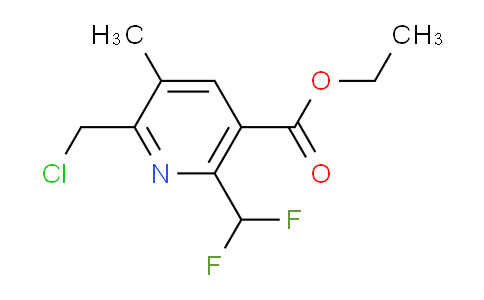 AM33287 | 1361880-94-5 | Ethyl 2-(chloromethyl)-6-(difluoromethyl)-3-methylpyridine-5-carboxylate