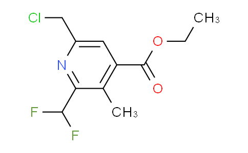 AM33291 | 1361918-29-7 | Ethyl 6-(chloromethyl)-2-(difluoromethyl)-3-methylpyridine-4-carboxylate