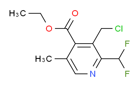 AM33294 | 1361869-79-5 | Ethyl 3-(chloromethyl)-2-(difluoromethyl)-5-methylpyridine-4-carboxylate