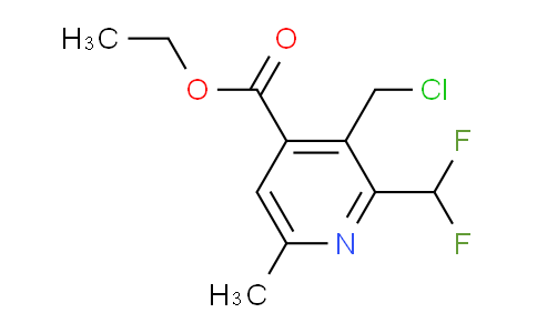 AM33296 | 1361810-38-9 | Ethyl 3-(chloromethyl)-2-(difluoromethyl)-6-methylpyridine-4-carboxylate