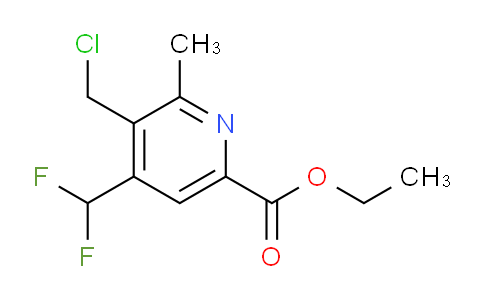 AM33299 | 1361700-75-5 | Ethyl 3-(chloromethyl)-4-(difluoromethyl)-2-methylpyridine-6-carboxylate