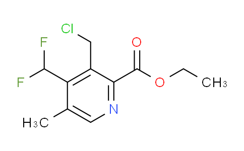 AM33300 | 1361728-98-4 | Ethyl 3-(chloromethyl)-4-(difluoromethyl)-5-methylpyridine-2-carboxylate