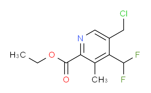 AM33301 | 1361772-21-5 | Ethyl 5-(chloromethyl)-4-(difluoromethyl)-3-methylpyridine-2-carboxylate