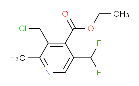 AM33304 | 1361885-69-9 | Ethyl 3-(chloromethyl)-5-(difluoromethyl)-2-methylpyridine-4-carboxylate