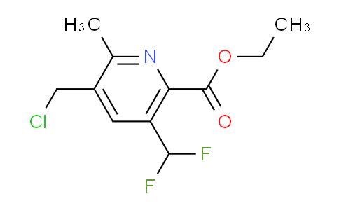 AM33305 | 1361753-68-5 | Ethyl 3-(chloromethyl)-5-(difluoromethyl)-2-methylpyridine-6-carboxylate