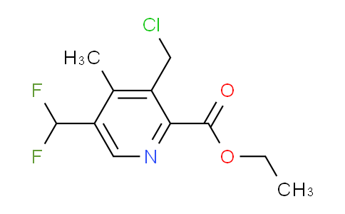 AM33306 | 1361918-36-6 | Ethyl 3-(chloromethyl)-5-(difluoromethyl)-4-methylpyridine-2-carboxylate