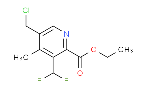 AM33307 | 1361902-90-0 | Ethyl 5-(chloromethyl)-3-(difluoromethyl)-4-methylpyridine-2-carboxylate