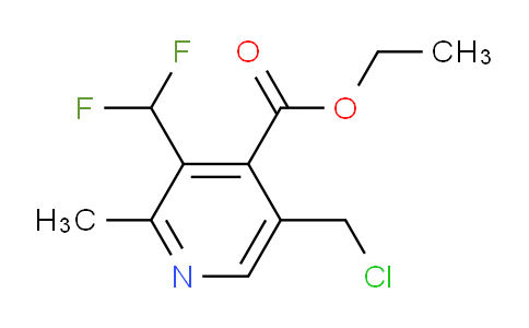 AM33309 | 1361501-63-4 | Ethyl 5-(chloromethyl)-3-(difluoromethyl)-2-methylpyridine-4-carboxylate