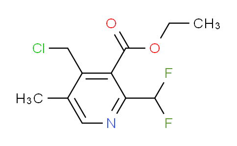 AM33312 | 1361869-85-3 | Ethyl 4-(chloromethyl)-2-(difluoromethyl)-5-methylpyridine-3-carboxylate