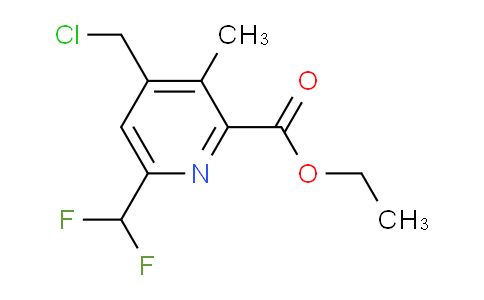 AM33313 | 1361772-29-3 | Ethyl 4-(chloromethyl)-6-(difluoromethyl)-3-methylpyridine-2-carboxylate