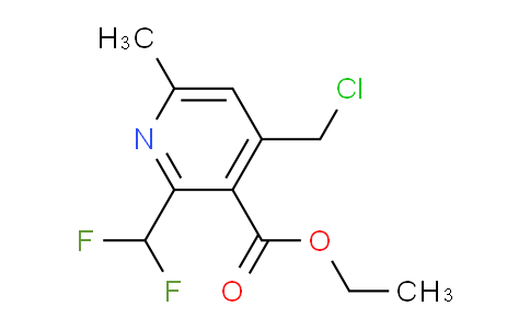 AM33314 | 1361729-05-6 | Ethyl 4-(chloromethyl)-2-(difluoromethyl)-6-methylpyridine-3-carboxylate