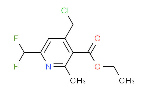 AM33315 | 1361810-46-9 | Ethyl 4-(chloromethyl)-6-(difluoromethyl)-2-methylpyridine-3-carboxylate