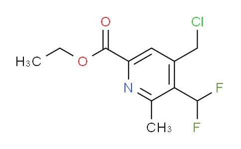 AM33317 | 1361856-40-7 | Ethyl 4-(chloromethyl)-3-(difluoromethyl)-2-methylpyridine-6-carboxylate