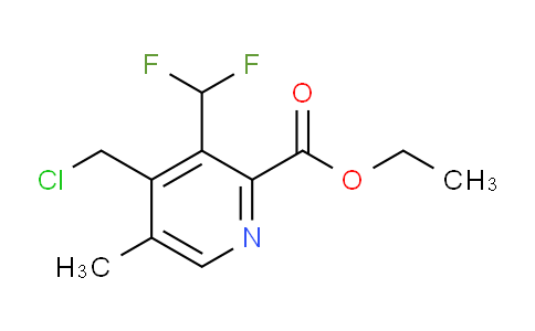 AM33318 | 1361753-76-5 | Ethyl 4-(chloromethyl)-3-(difluoromethyl)-5-methylpyridine-2-carboxylate