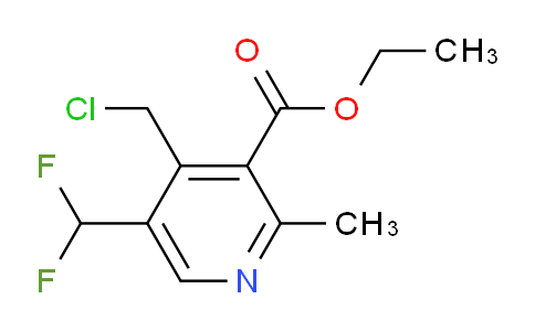 AM33321 | 1361918-43-5 | Ethyl 4-(chloromethyl)-5-(difluoromethyl)-2-methylpyridine-3-carboxylate