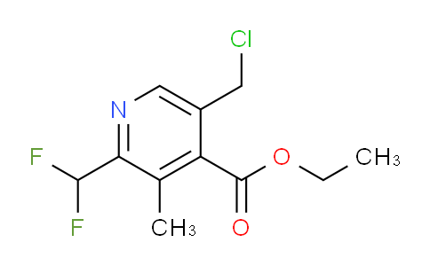 AM33322 | 1361700-87-9 | Ethyl 5-(chloromethyl)-2-(difluoromethyl)-3-methylpyridine-4-carboxylate