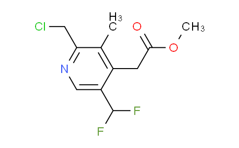 AM33390 | 1361754-30-4 | Methyl 2-(chloromethyl)-5-(difluoromethyl)-3-methylpyridine-4-acetate