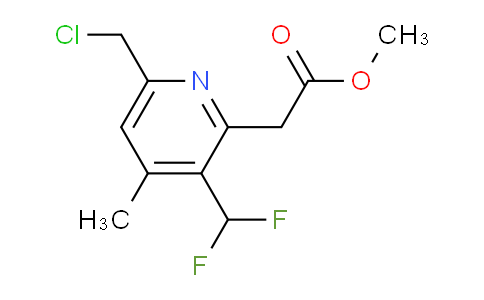 AM33393 | 1361701-15-6 | Methyl 6-(chloromethyl)-3-(difluoromethyl)-4-methylpyridine-2-acetate