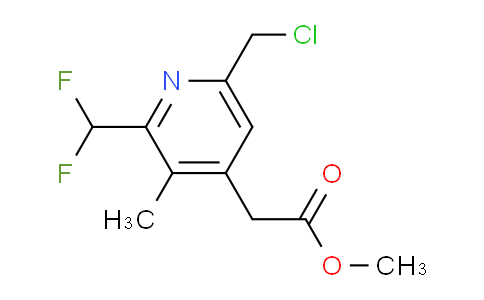 AM33401 | 1361810-94-7 | Methyl 6-(chloromethyl)-2-(difluoromethyl)-3-methylpyridine-4-acetate