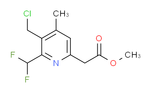 AM33403 | 1361754-44-0 | Methyl 3-(chloromethyl)-2-(difluoromethyl)-4-methylpyridine-6-acetate