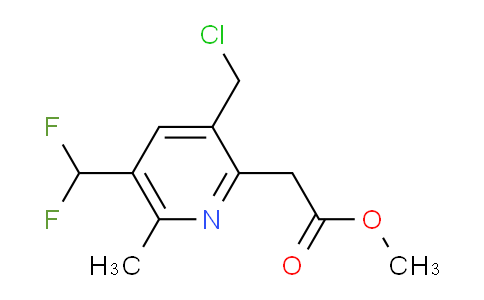 AM33408 | 1361502-51-3 | Methyl 3-(chloromethyl)-5-(difluoromethyl)-6-methylpyridine-2-acetate
