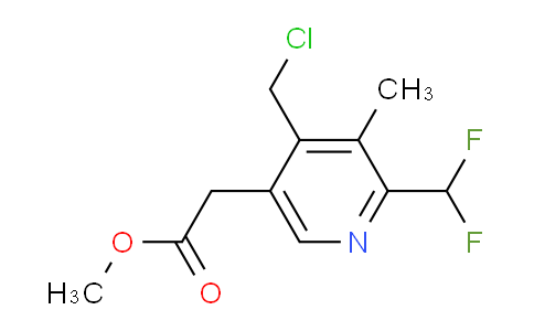 AM33410 | 1361881-50-6 | Methyl 4-(chloromethyl)-2-(difluoromethyl)-3-methylpyridine-5-acetate