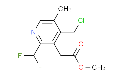 AM33412 | 1361773-00-3 | Methyl 4-(chloromethyl)-2-(difluoromethyl)-5-methylpyridine-3-acetate