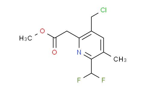 AM33423 | 1361790-54-6 | Methyl 5-(chloromethyl)-2-(difluoromethyl)-3-methylpyridine-6-acetate