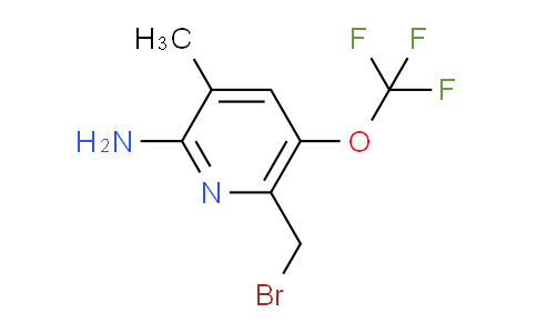 AM33447 | 1804014-13-8 | 2-Amino-6-(bromomethyl)-3-methyl-5-(trifluoromethoxy)pyridine