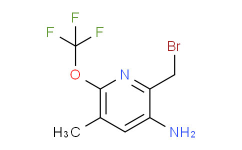 AM33455 | 1805968-90-4 | 3-Amino-2-(bromomethyl)-5-methyl-6-(trifluoromethoxy)pyridine