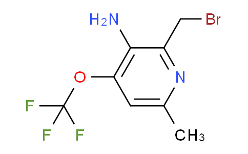 AM33456 | 1803631-81-3 | 3-Amino-2-(bromomethyl)-6-methyl-4-(trifluoromethoxy)pyridine