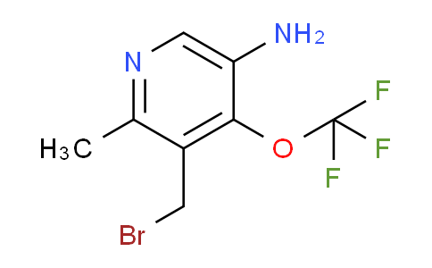 5-Amino-3-(bromomethyl)-2-methyl-4-(trifluoromethoxy)pyridine