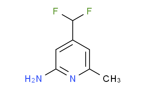 AM33488 | 1805960-63-7 | 2-Amino-4-(difluoromethyl)-6-methylpyridine