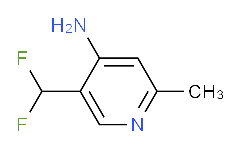 4-Amino-5-(difluoromethyl)-2-methylpyridine