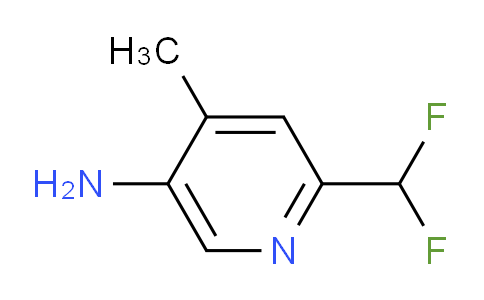 5-Amino-2-(difluoromethyl)-4-methylpyridine