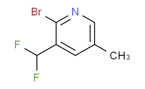 AM33514 | 1805314-75-3 | 2-Bromo-3-(difluoromethyl)-5-methylpyridine
