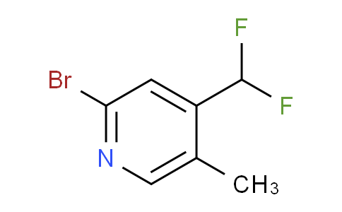 2-Bromo-4-(difluoromethyl)-5-methylpyridine